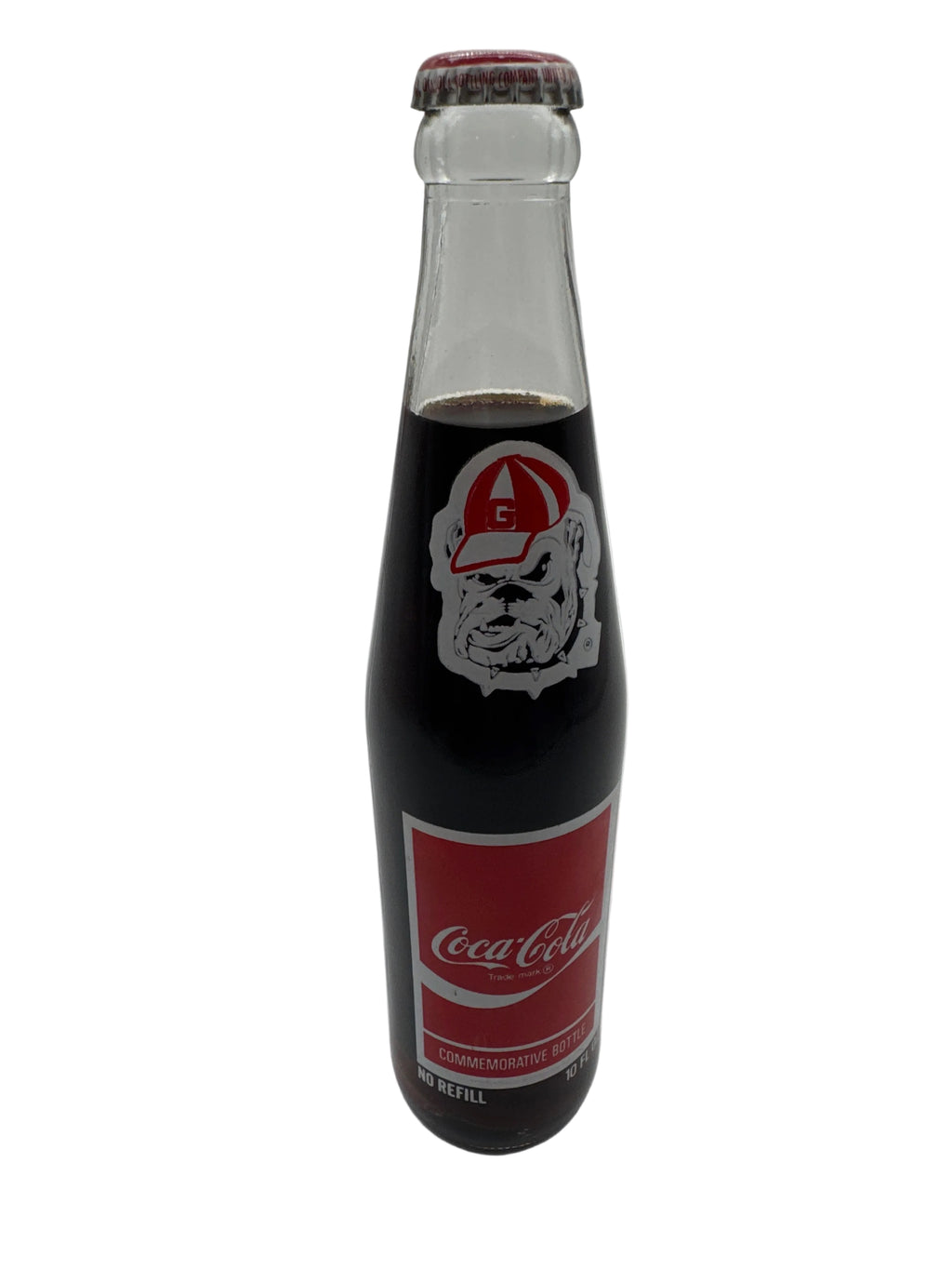 1985 Bicentennial UGA University of Georgia Commemorative Coca-Cola Bottle 10 oz