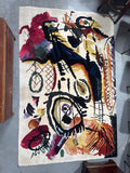 Momeni New Wave Ivory Tufted Wool Area Rug