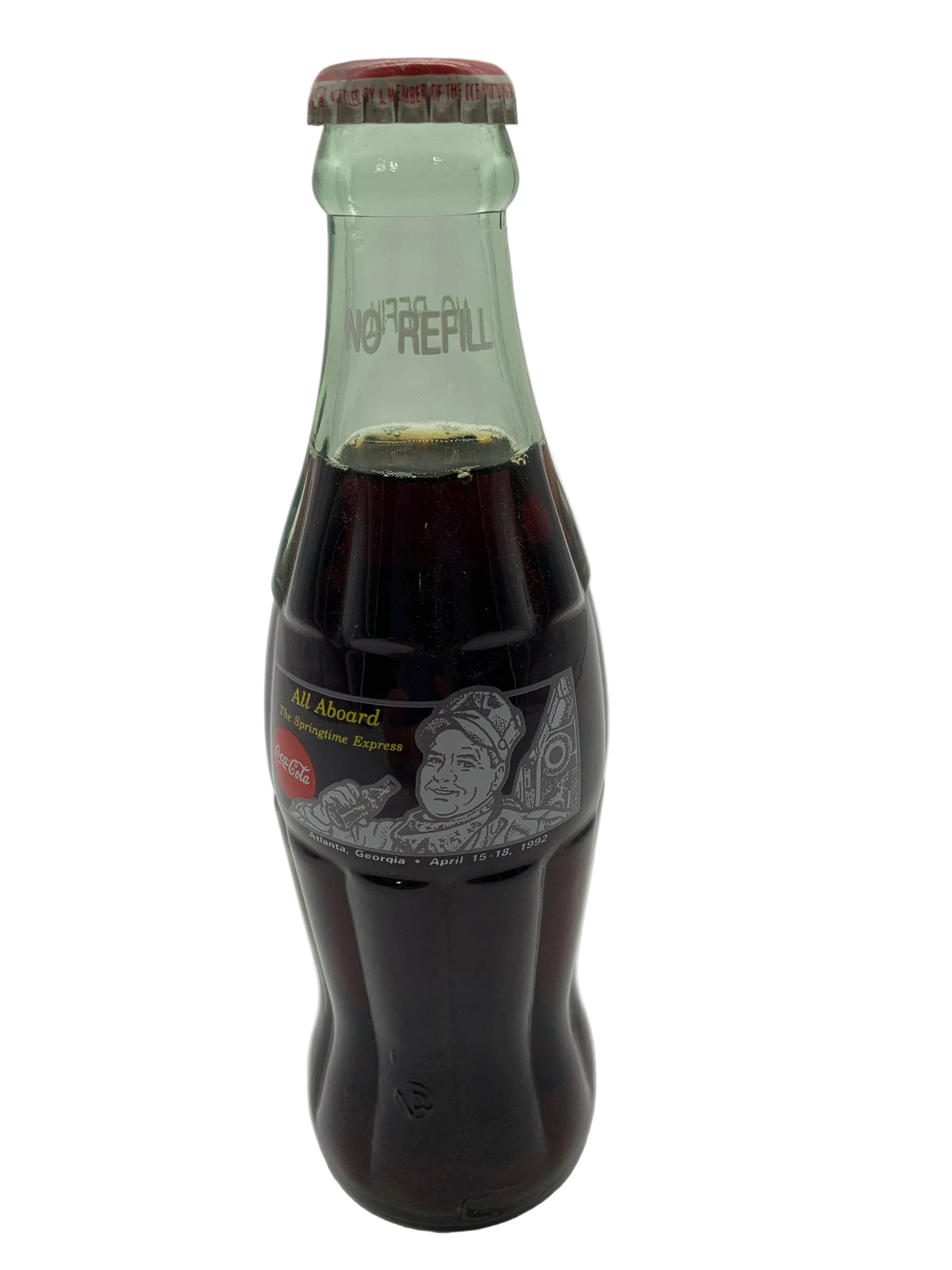 1992 ALL ABOARD COCA-COLA BOTTLE COKE
