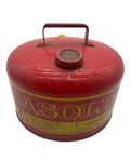 Vintage Red Sears Roebuck Craftsman 2.5 Gallon Gasoline Can