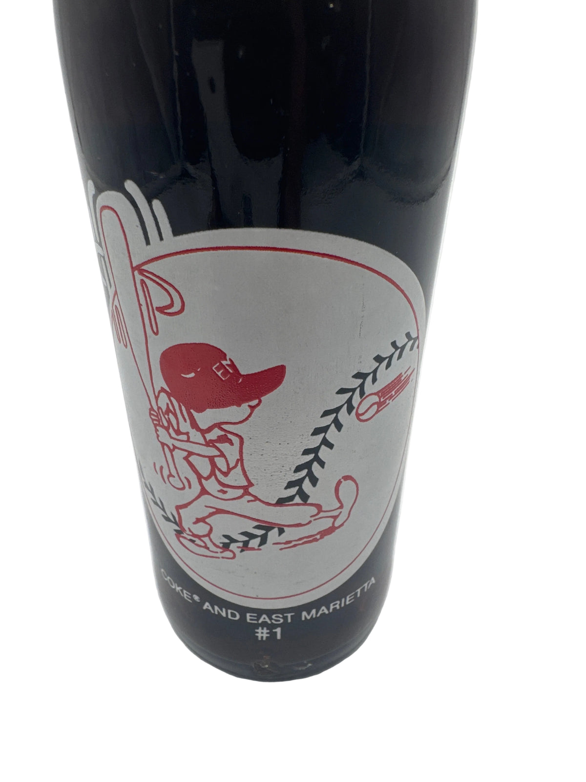 1983 ALL STARS WORLD CHAMPIONS EAST MARIETTA BASEBALL 10 oz COCA-COLA BOTTLE
