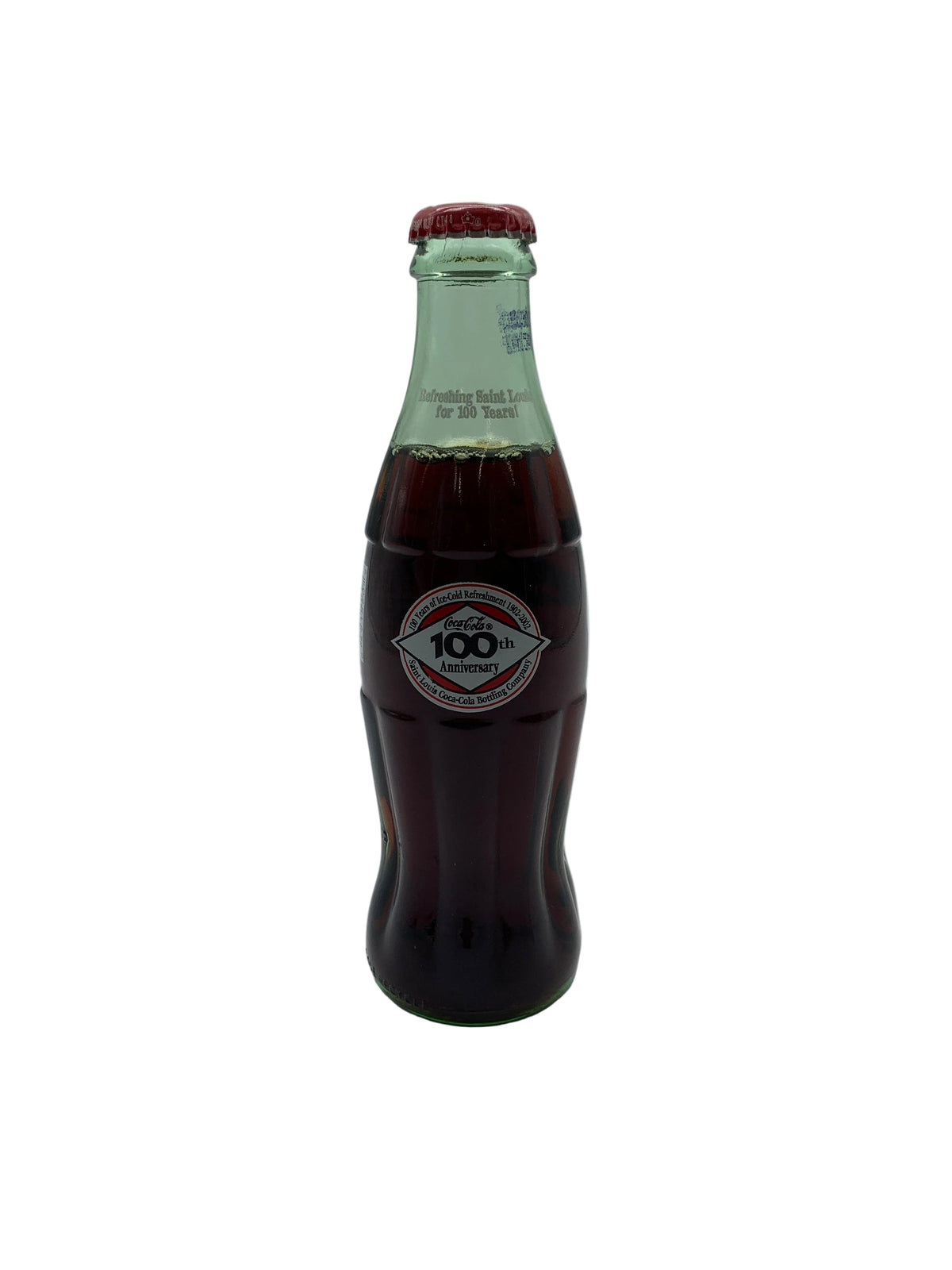 100 ANNIVERSARY ST. LOUIS 1902- 2002 BOTTLING COMPANY, COCA-COLA BOTTLE