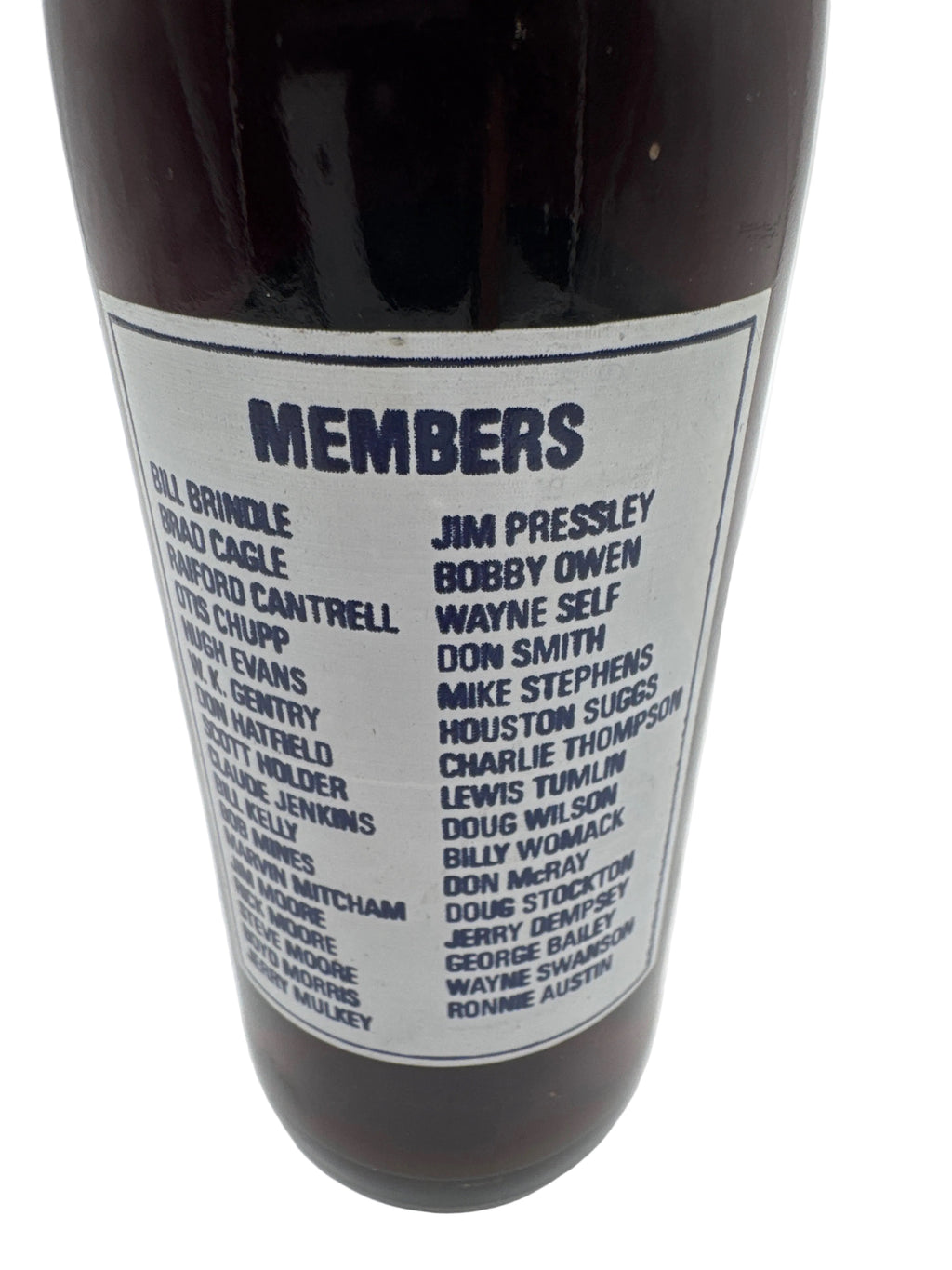 1985 1st Annual Cartersville Bartow Co. Softball Exchange Club Tournament-Charter Year Coca-Cola Bottle 10 oz