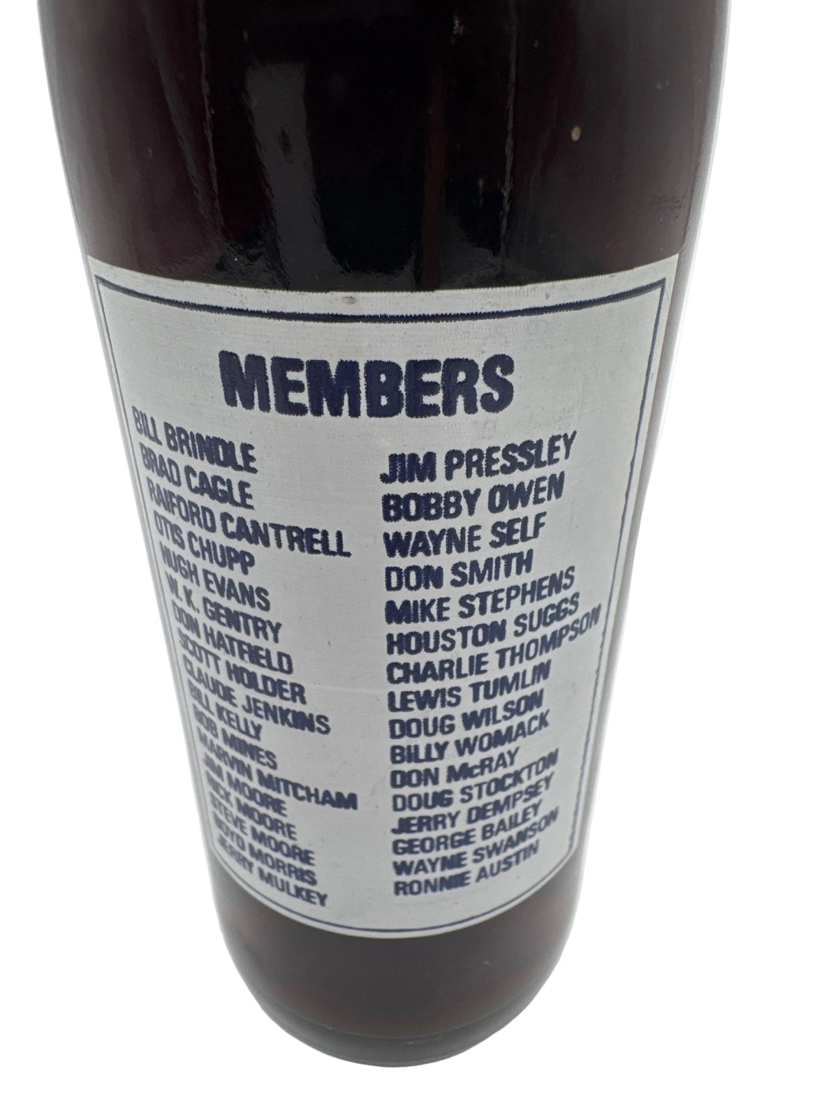1985 1st Annual Cartersville Bartow Co. Softball Exchange Club Tournament-Charter Year Coca-Cola Bottle 10 oz