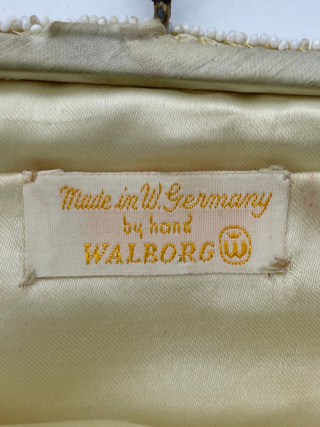Antique Hand-made Warburg Hand bag Made in Germany