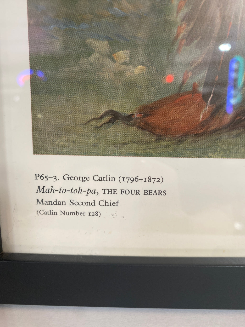 George Carlin Framed Art Native American Set of 4