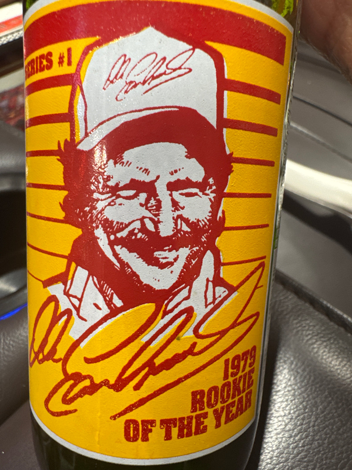 Dale Earnhardt 1979 Rookie of the Year Series #1 12 oz Sun-drop Bottle