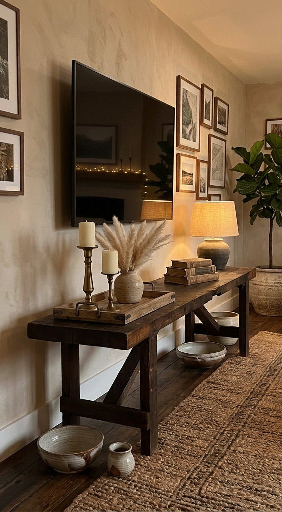 Antique Work Bench Table