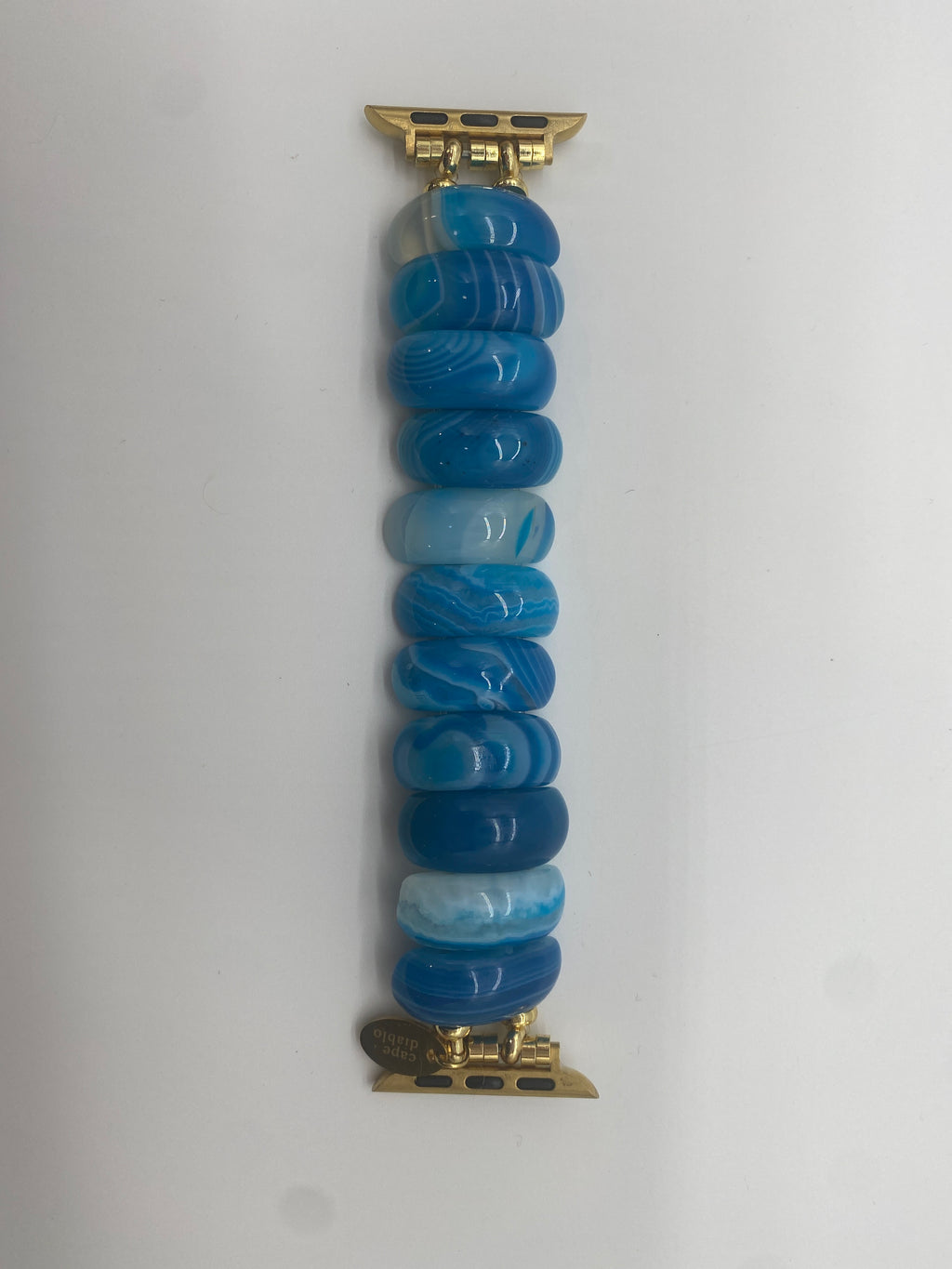 Apple Watchband Blue Cape Diablo Stretch