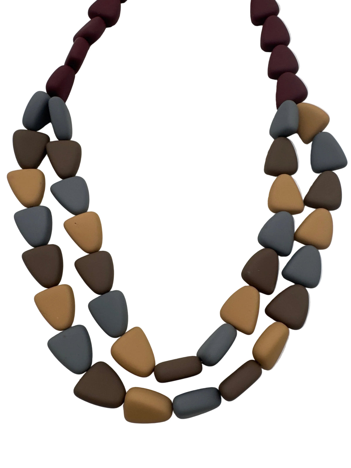 Multi-Strand Statement Necklace by Natasha