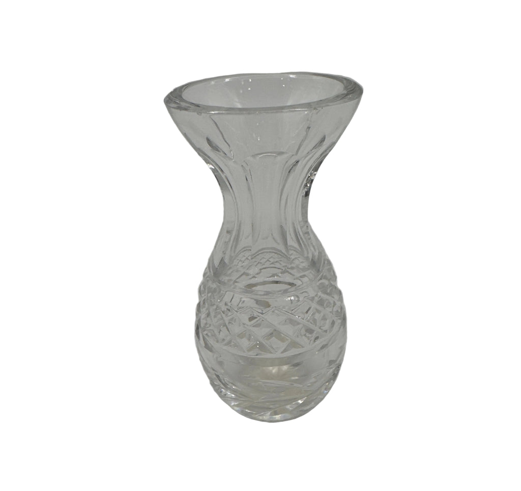Vintage Waterford Clear Cut Crystal Bud Vase
