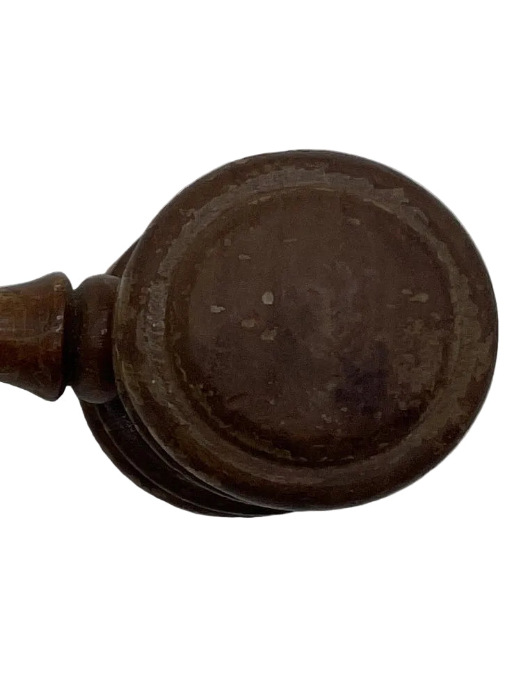 Vintage Wooden Gavel - Light Wood