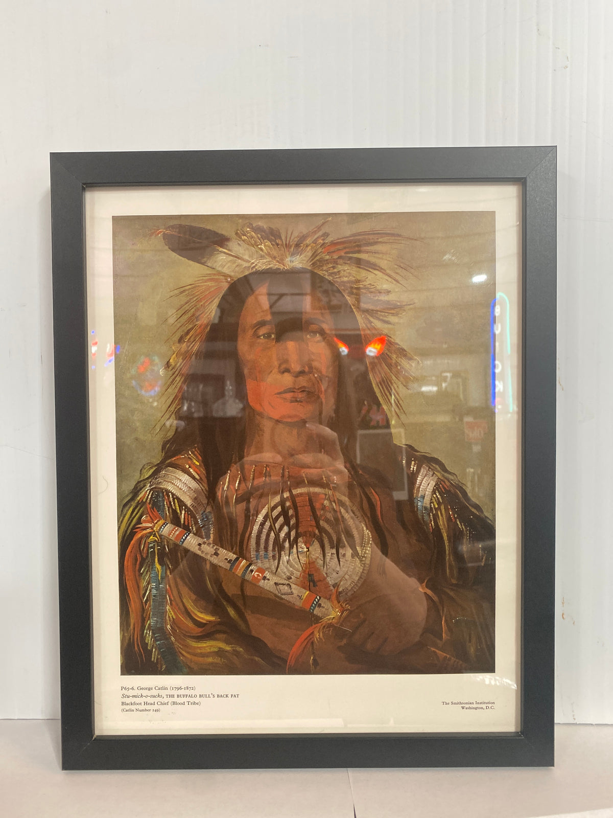 George Carlin Framed Art Native American Set of 4