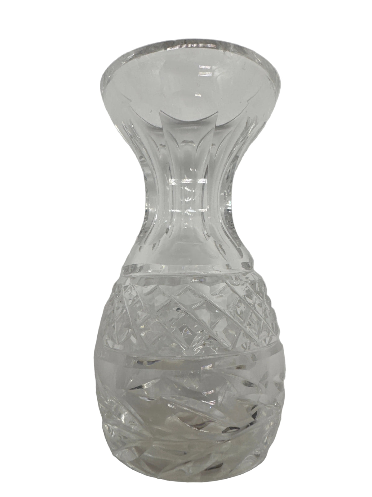 Vintage Waterford Clear Cut Crystal Bud Vase