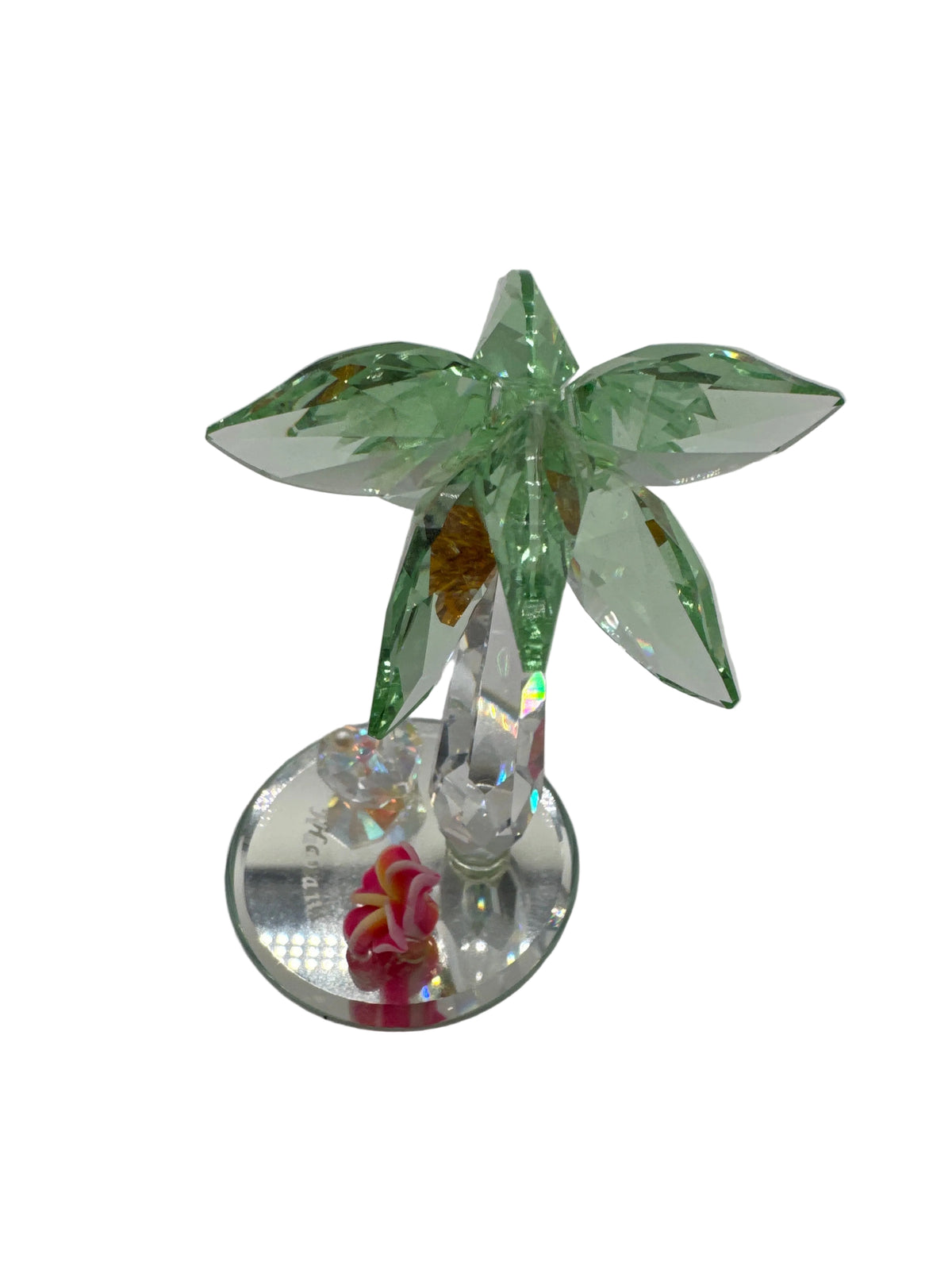 Vintage Crystal Palm Tree Hawaii Souvenir