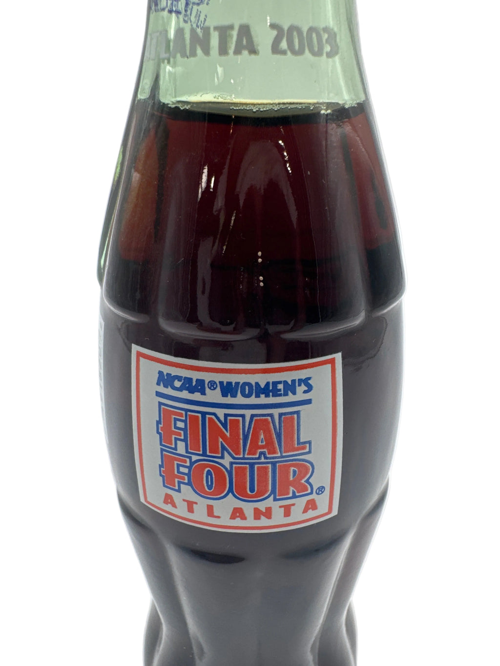 2003 Women’s NCAA Final Four Atlanta Georgia Coca-Cola Bottle