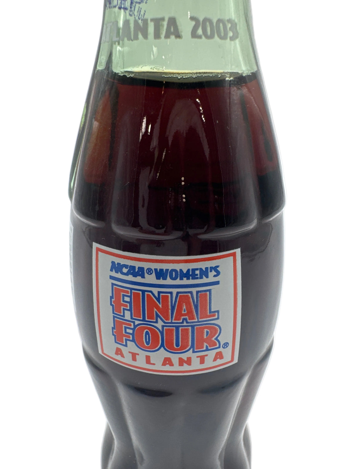 2003 Women’s NCAA Final Four Atlanta Georgia Coca-Cola Bottle
