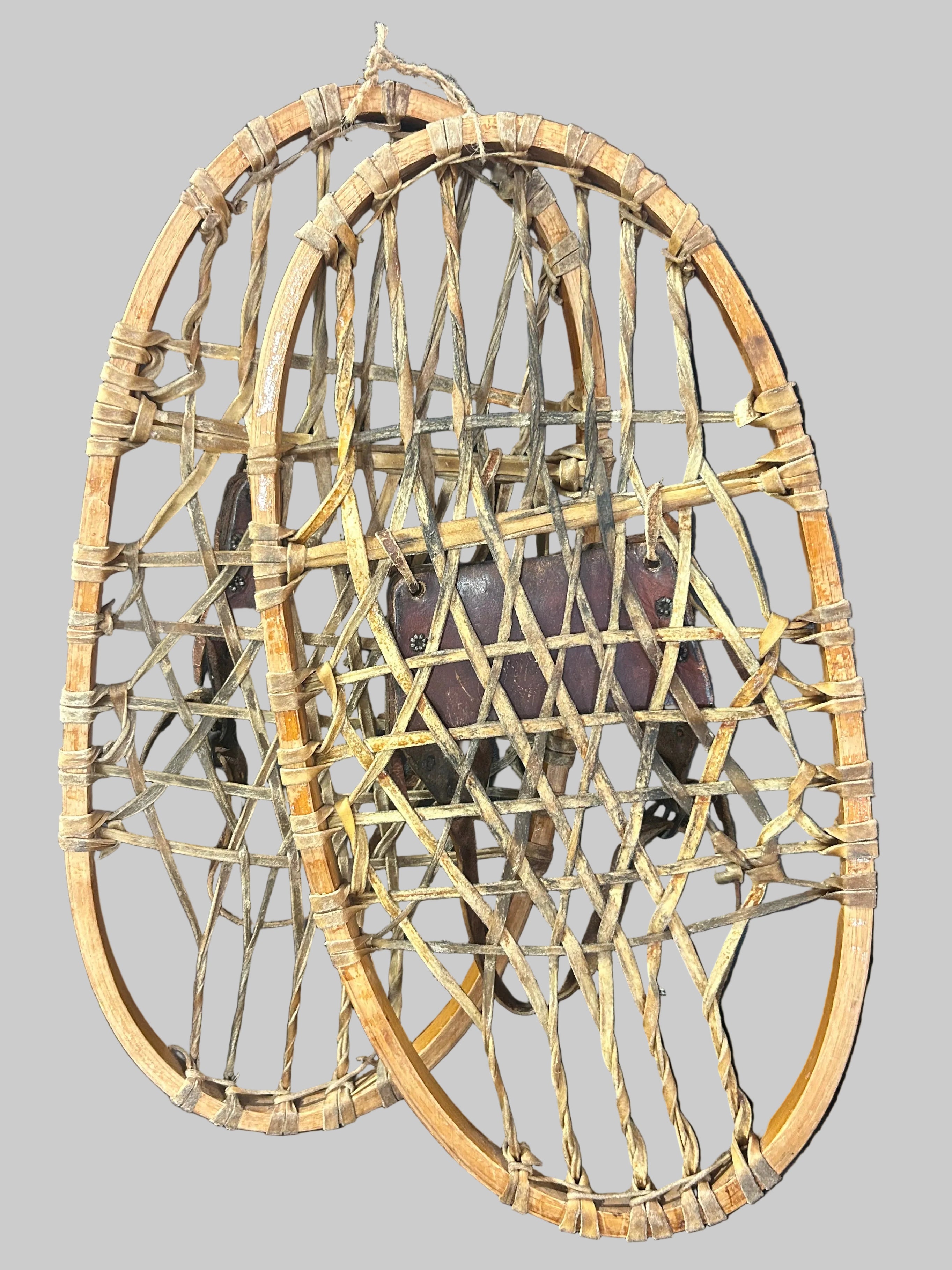 Early 1900s Bear Paw Snowshoes
