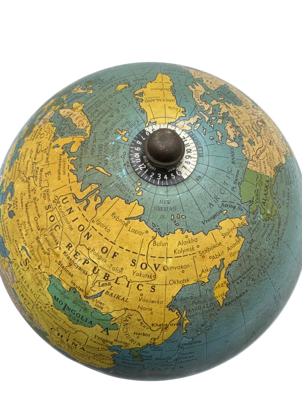 Vintage 1950’s Replogle Magnetic Air Race Globe