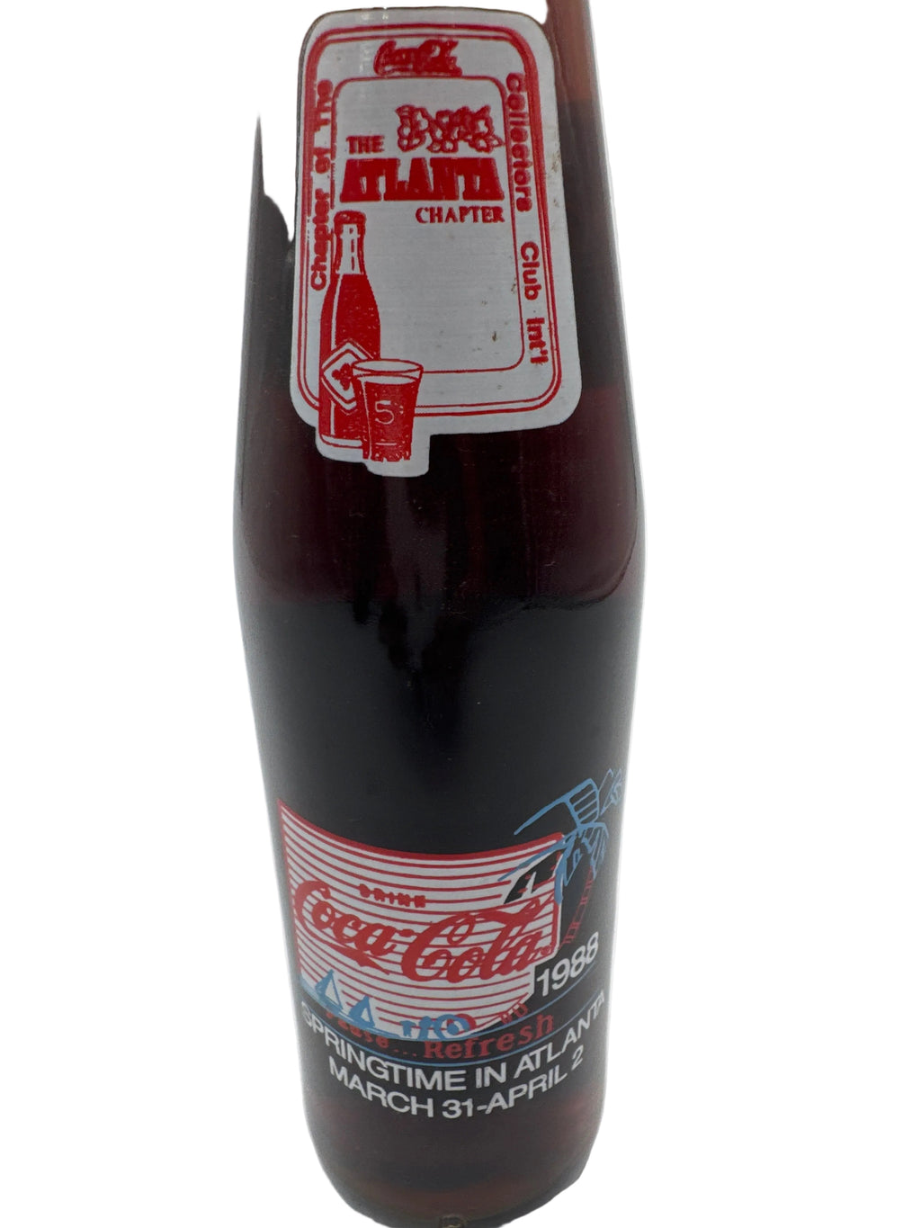 1988 Springtime in Atlanta Coca-Cola Bottle 10 oz
