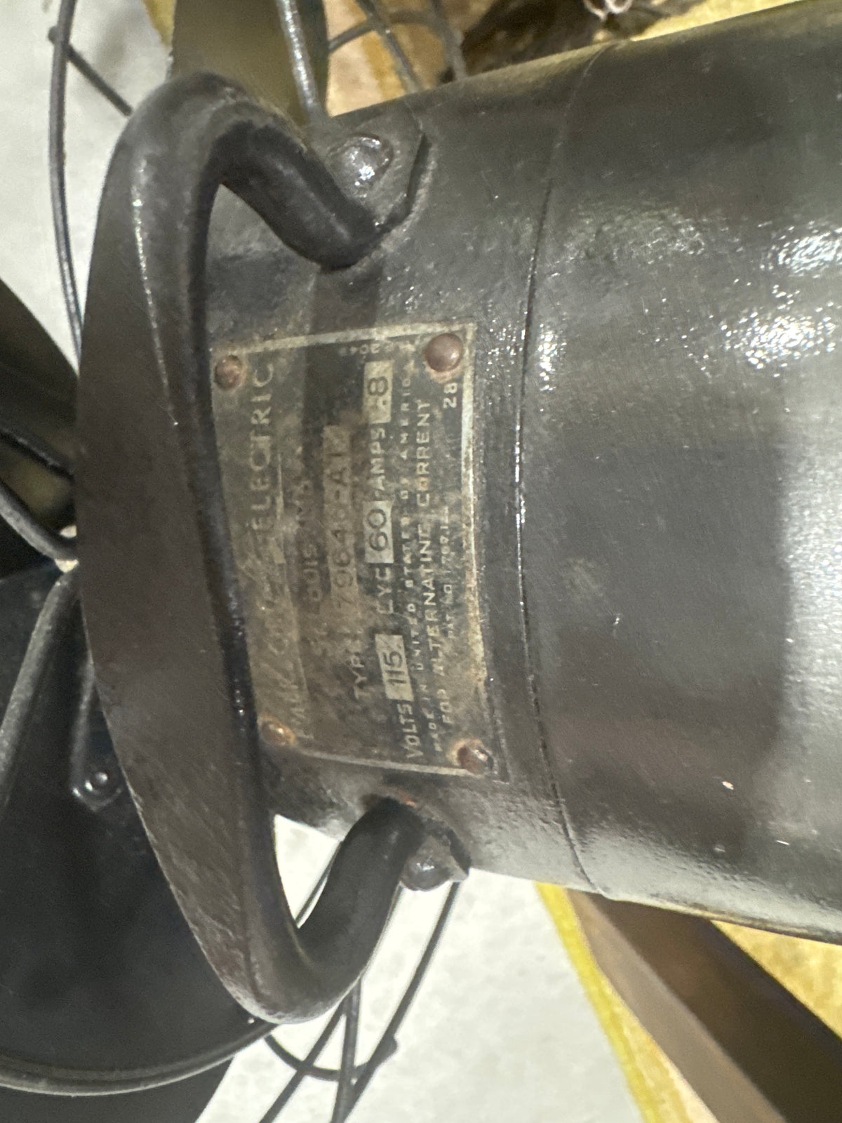 Vintage Emerson Electric Oscillating Fan with 3 Speeds