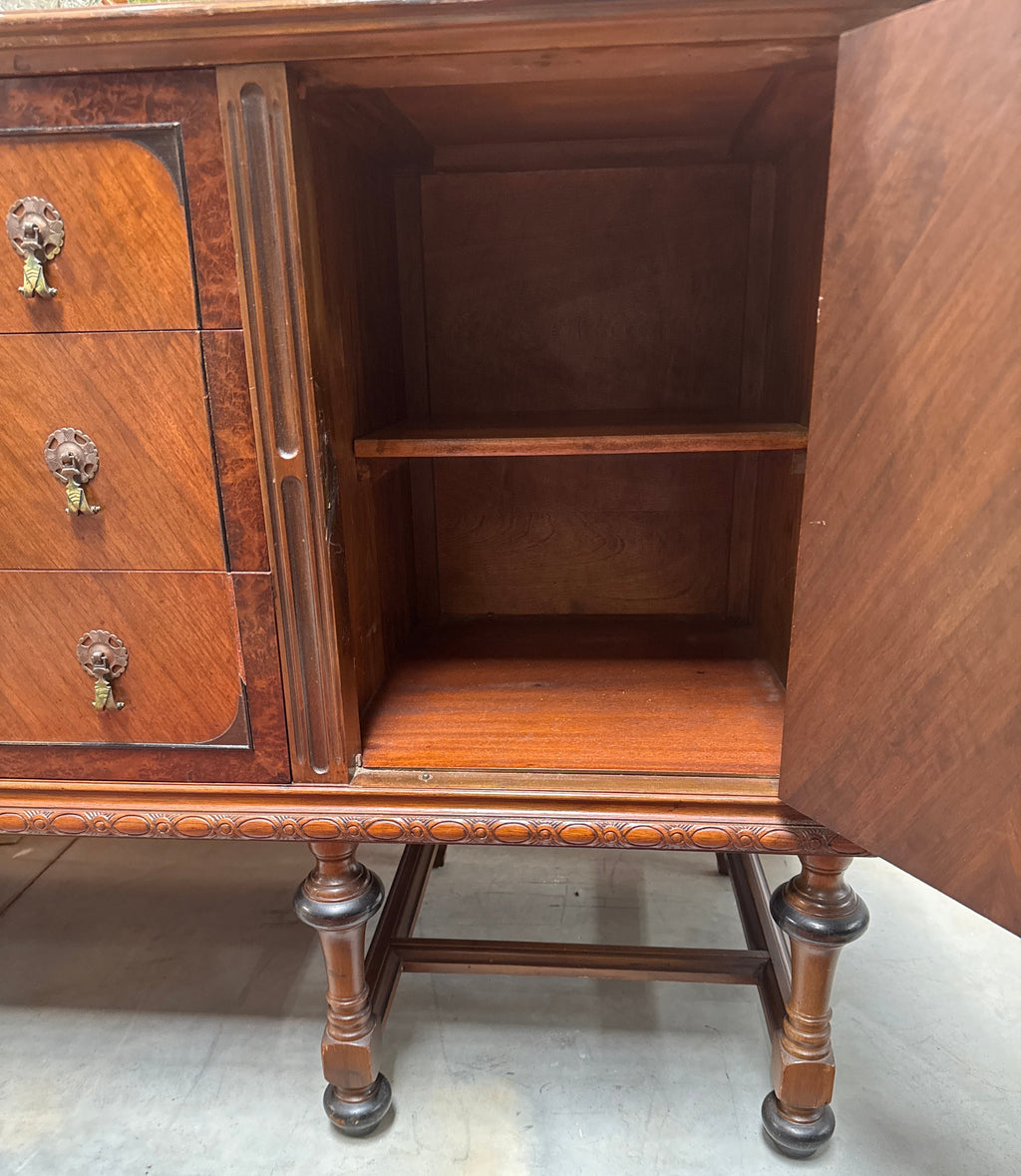 Vintage Paine Furniture Walnut Sideboard