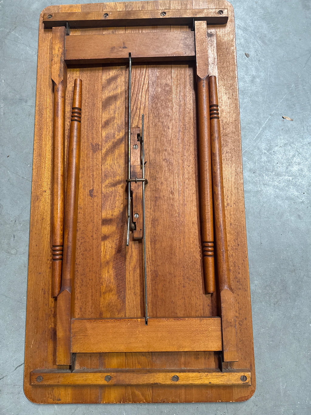 Antique Folding Sewing Table