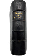 1886 Antique Miniature Leather Bound Pocket Edition Imitation of Jesus Christ, French “L’Imitation de Jesus-Christ” No. 300-3”H