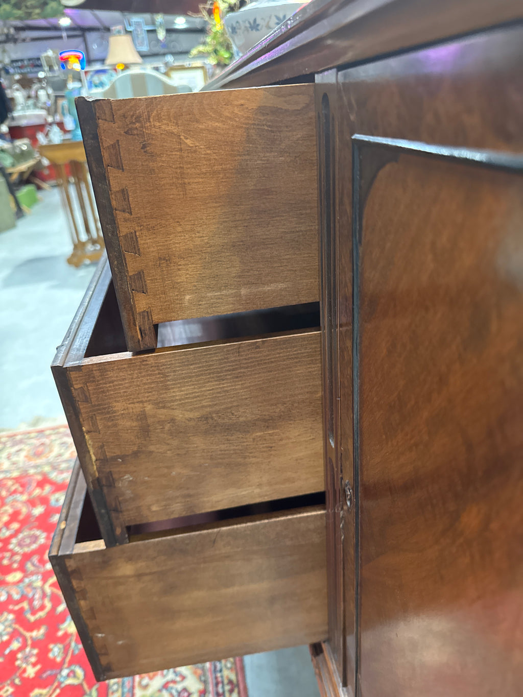 Vintage Paine Furniture Walnut Sideboard