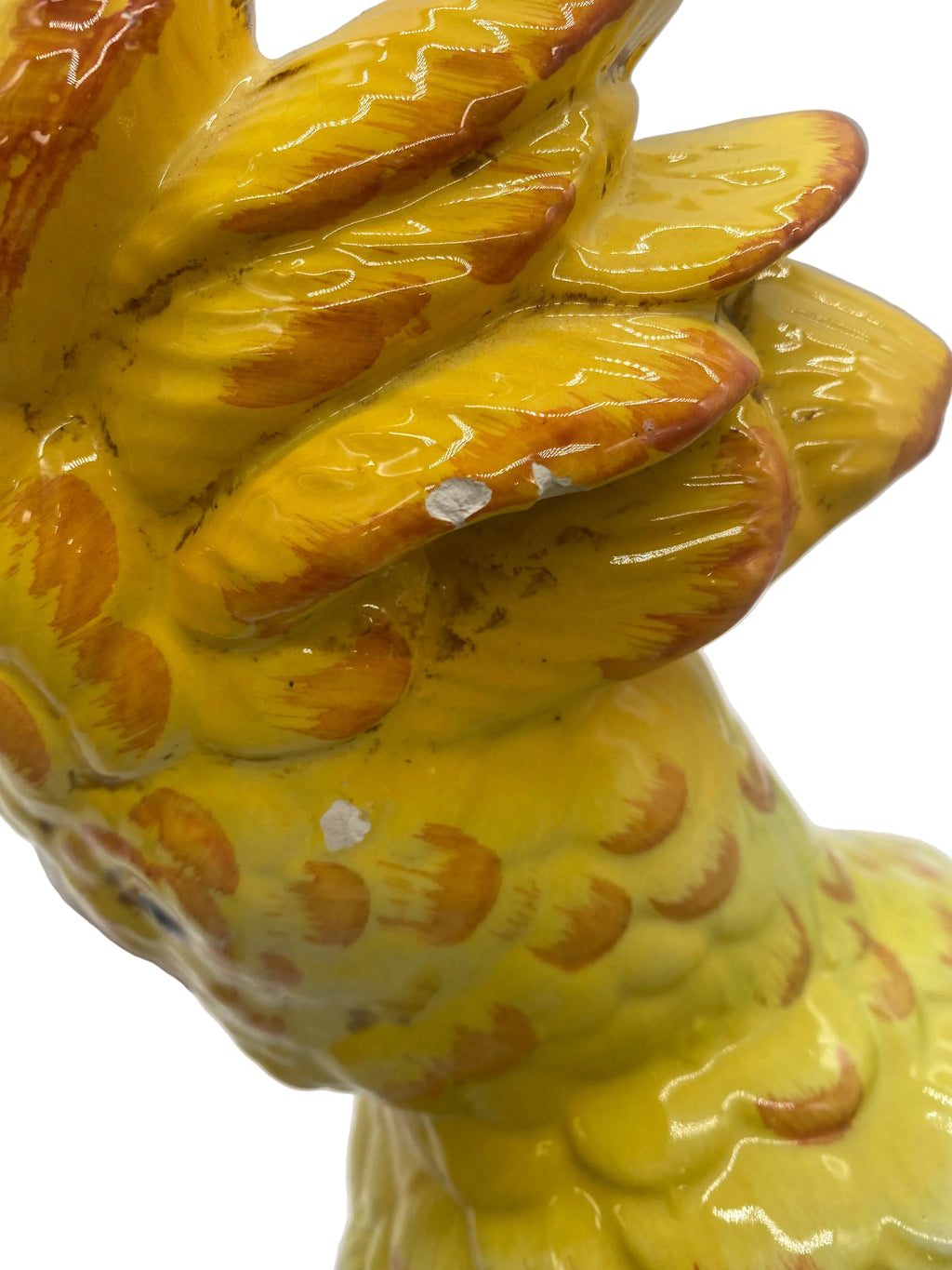 Cockatoo Figurine Handmade Italy Large Colorful