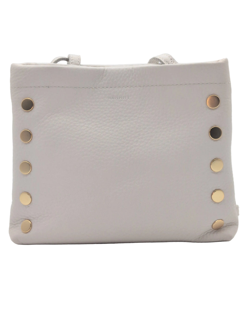 Hammitt "Bryant" Medium Shoulder Bag in Calla Lily White and Brushed Gold Hardware
