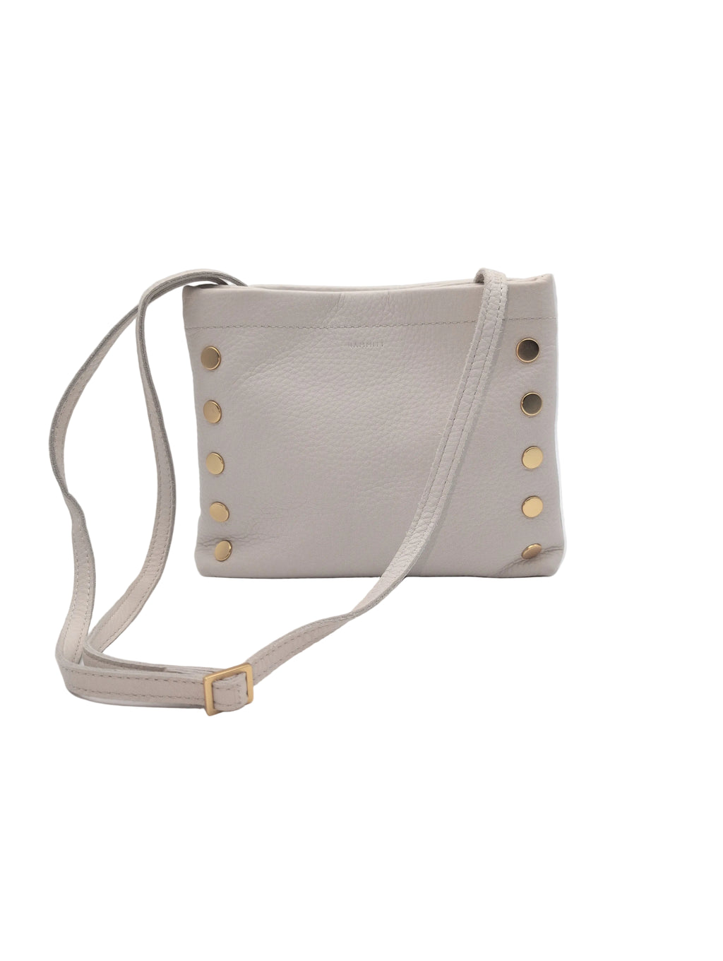 Hammitt "Bryant" Medium Shoulder Bag in Calla Lily White and Brushed Gold Hardware