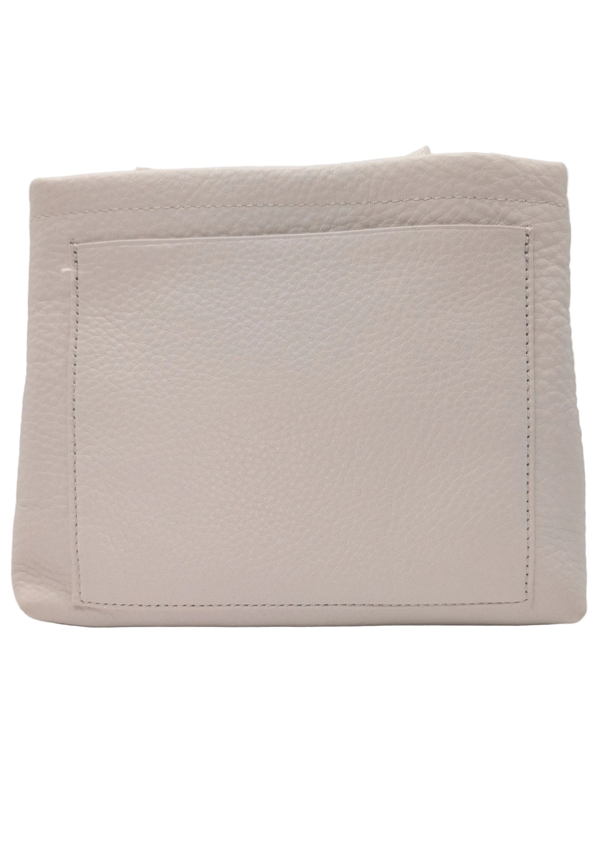 Hammitt "Bryant" Medium Shoulder Bag in Calla Lily White and Brushed Gold Hardware