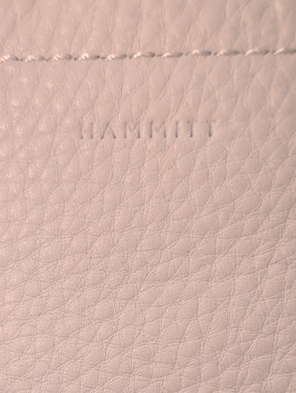 Hammitt "Bryant" Medium Shoulder Bag in Calla Lily White and Brushed Gold Hardware