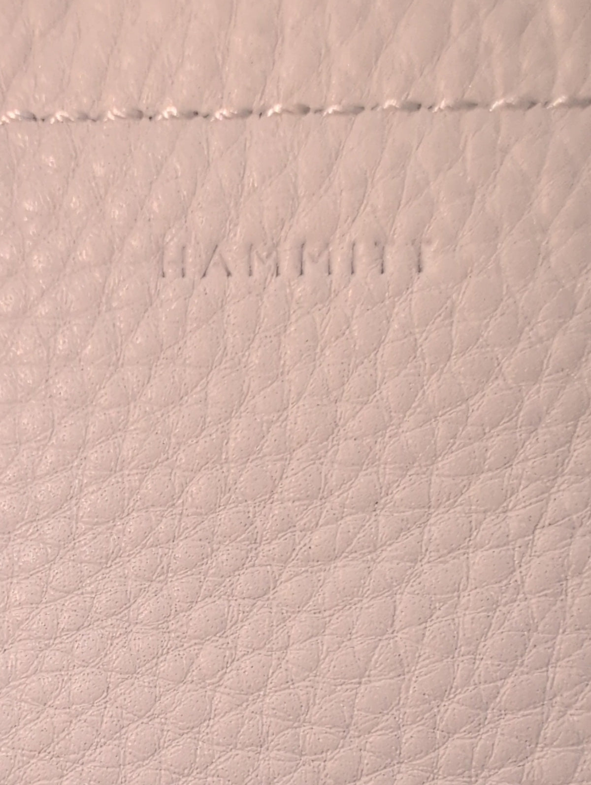 Hammitt "Bryant" Medium Shoulder Bag in Calla Lily White and Brushed Gold Hardware