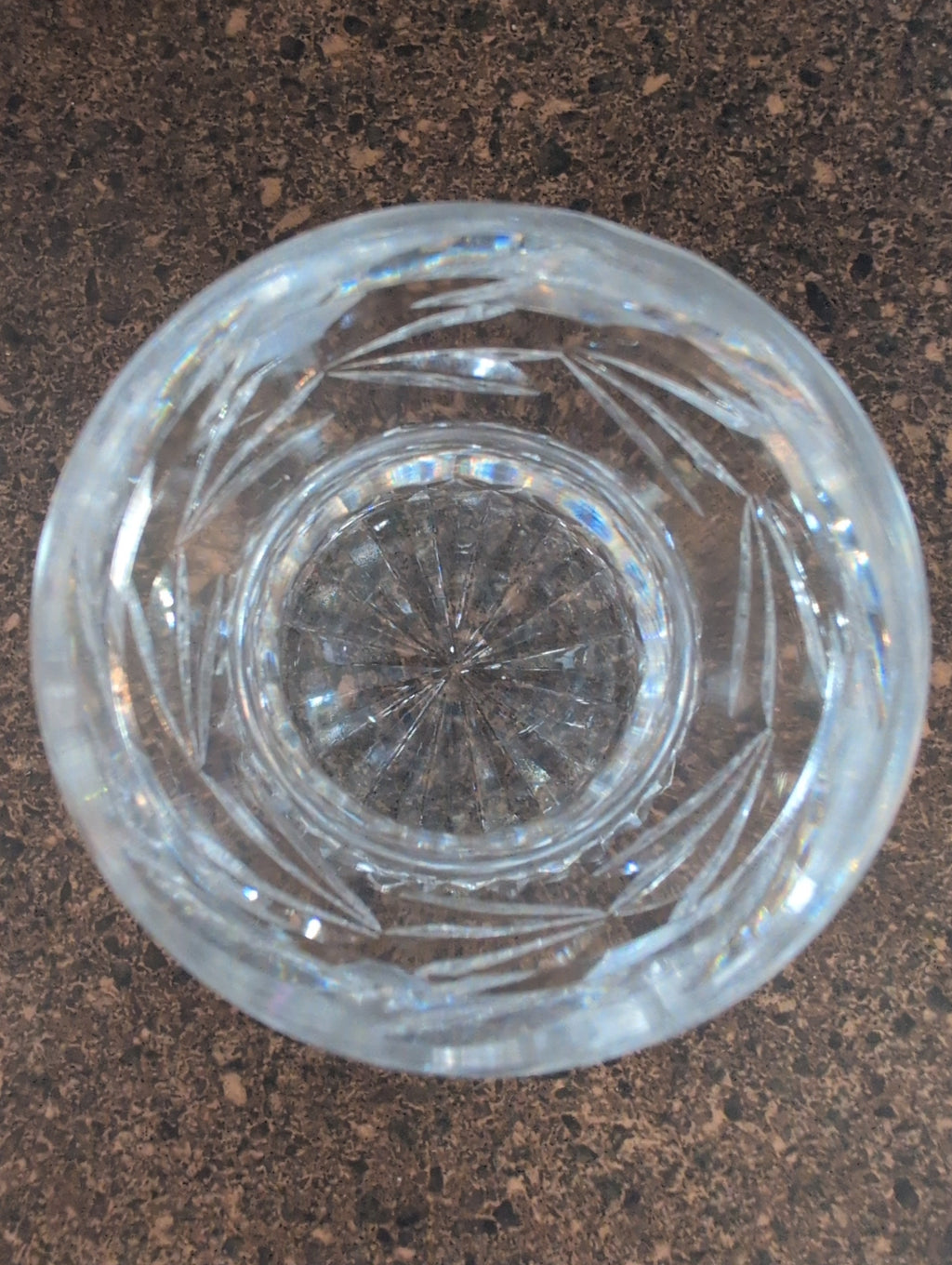 Vintage 2.5" Waterford "Glandore" Pattern Toothpick Holder