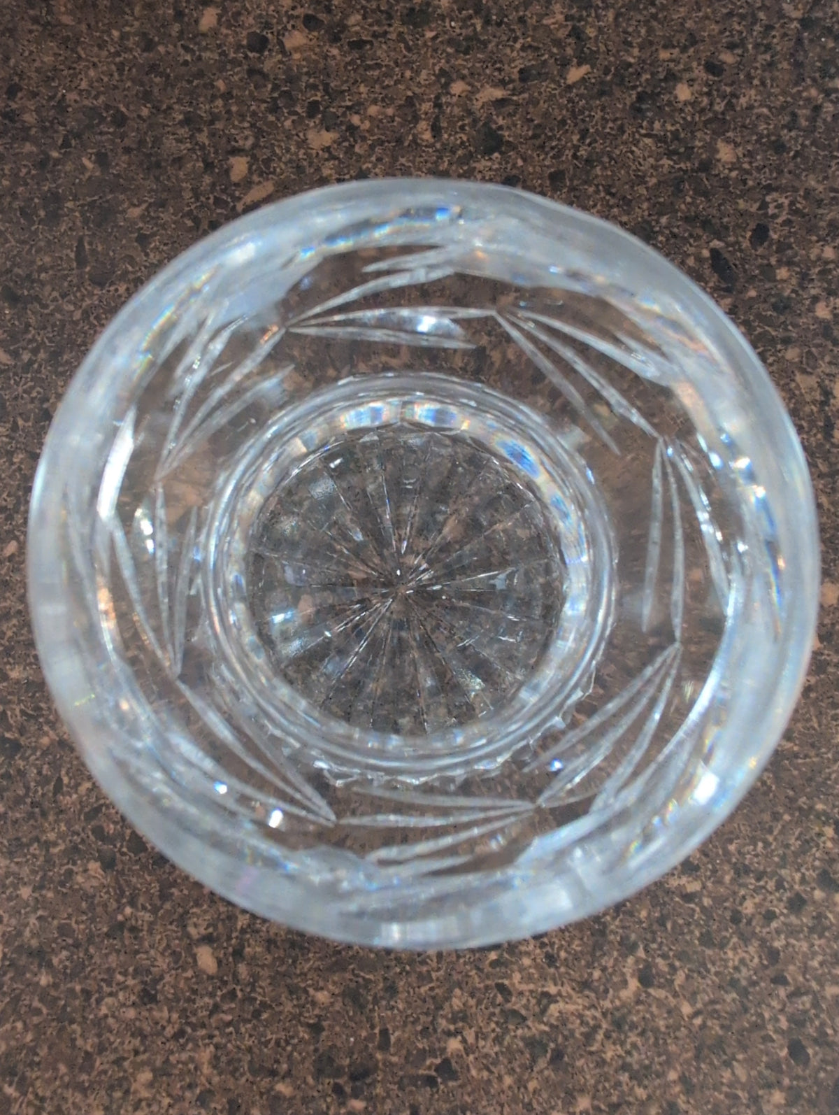 Vintage 2.5" Waterford "Glandore" Pattern Toothpick Holder