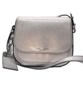 Marc Jacobs Mini Rider Crossbody Bag in Metallic Silver Finish