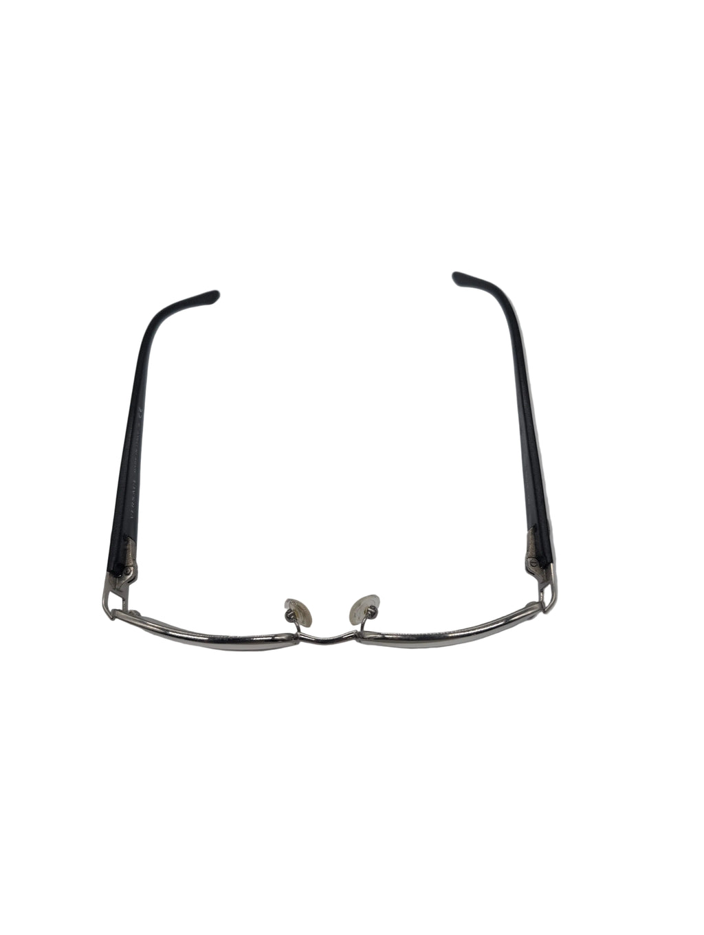 Vintage Versace, Model VE1163M, Silver Metal Frames Featuring Black Temple Arm with Iconic Silver Medusa Logo. Bifocal lenses with Unknown Prescription.