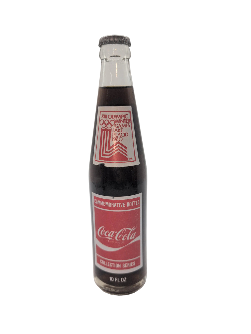 1980 WINTER OLYMPICS LAKE PLACID BOBSLEDDING/LUGE COCA-COLA BOTTLE COKE
