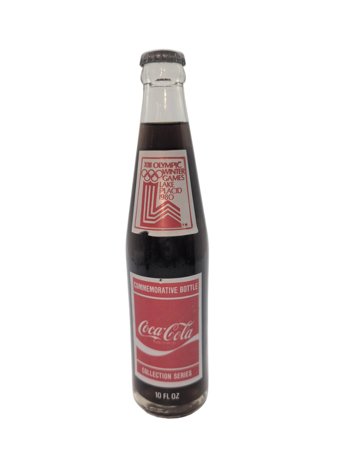 1980 WINTER OLYMPICS LAKE PLACID BOBSLEDDING/LUGE COCA-COLA BOTTLE COKE