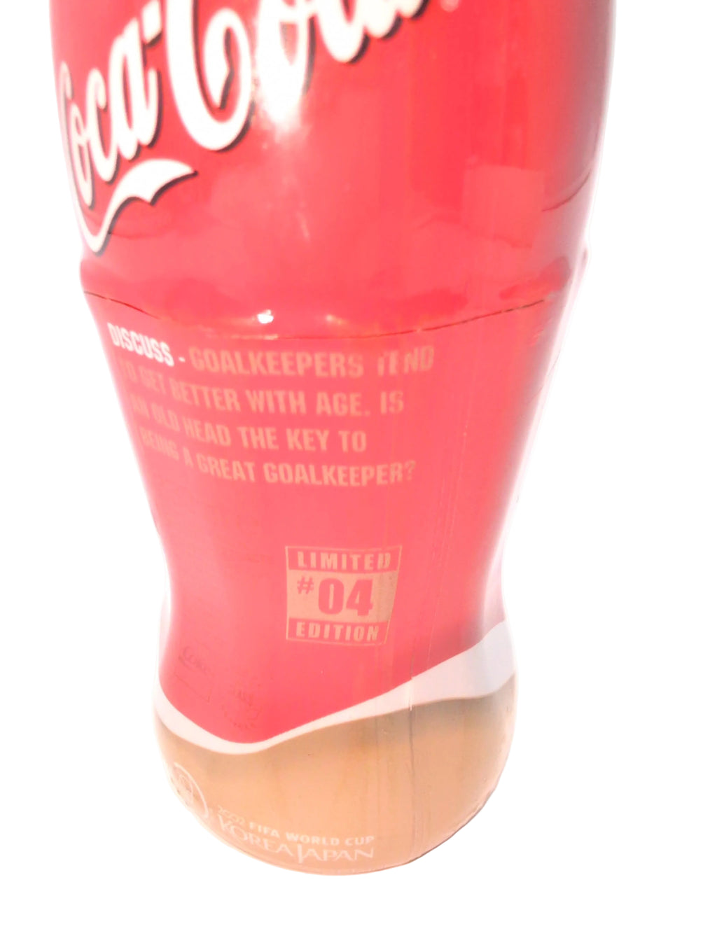 2002 FIFA WORLD CUP LIMITED EDITION #04 COCA-COLA BOTTLE
