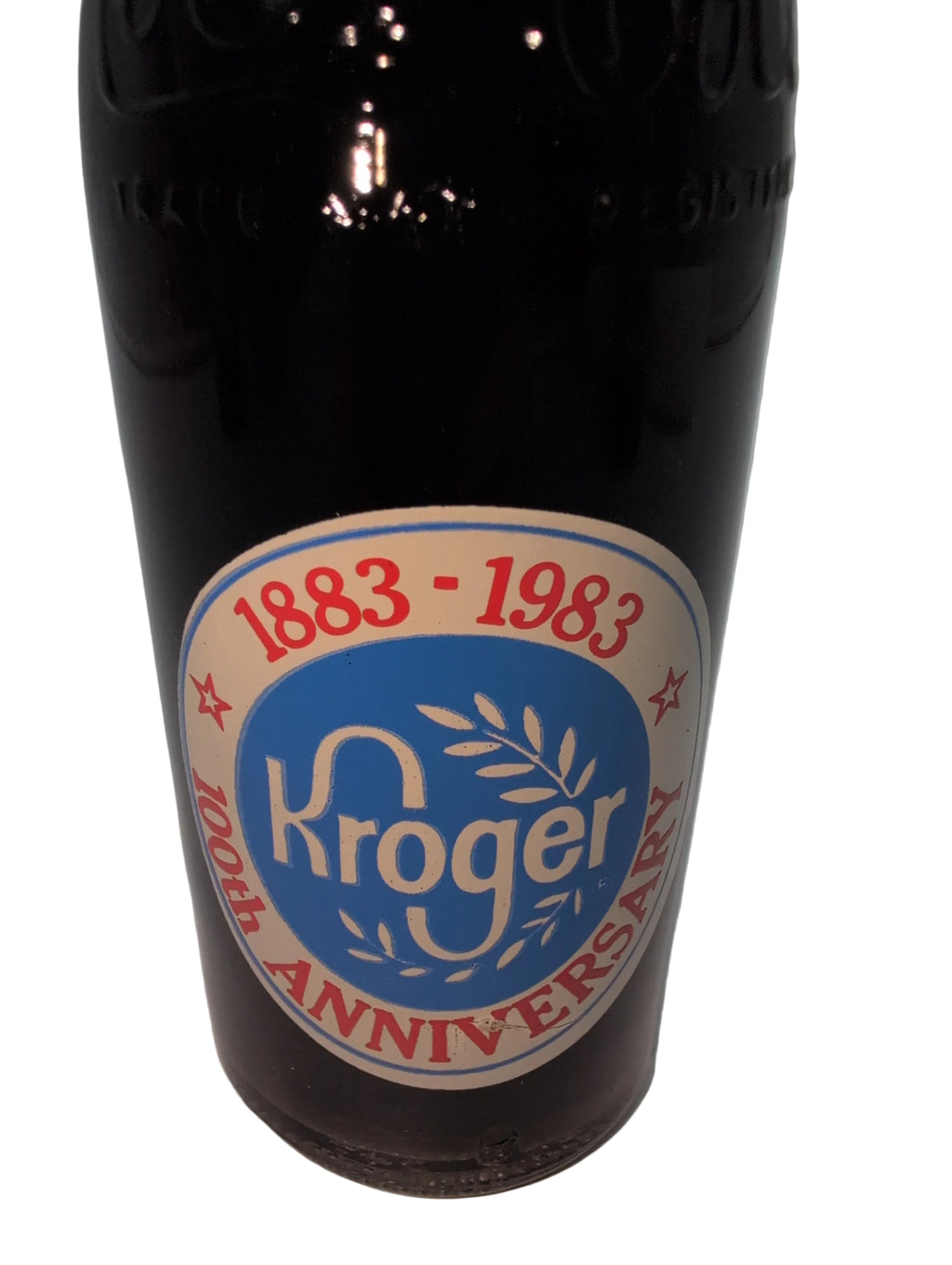 KROGER 100 YEARS 1883–1983 COCA-COLA BOTTLE COKE