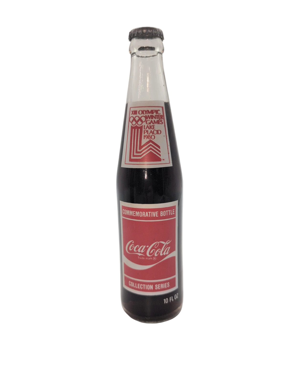 1980 WINTER OLYMPICS LAKE PLACID MEN’S SPEED SKATING COCA-COLA BOTTLE COKE