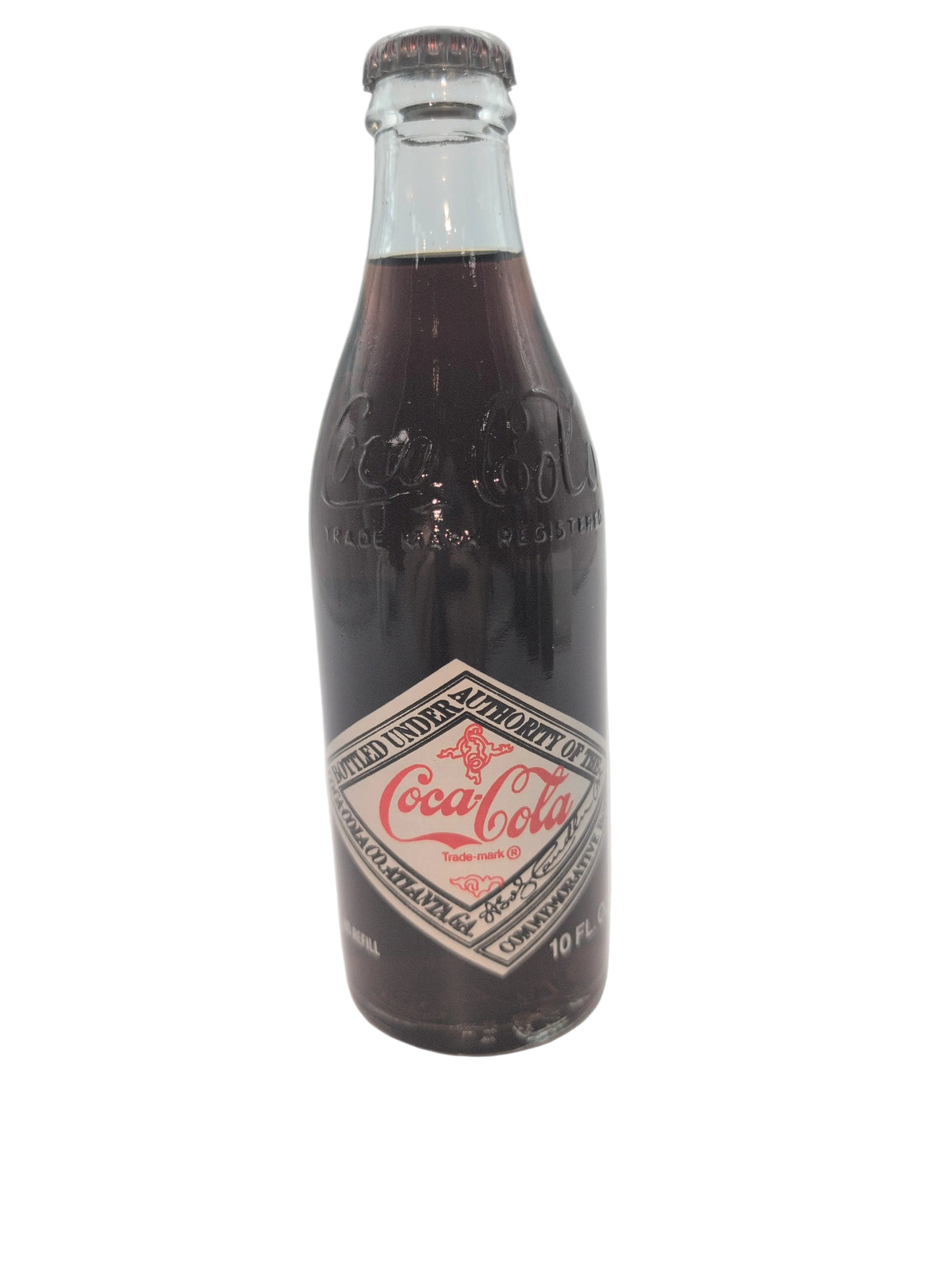 CORINTH, MISSISSIPPI 75TH ANNIVERSARY 1907-1982 COCA-COLA BOTTLE COKE