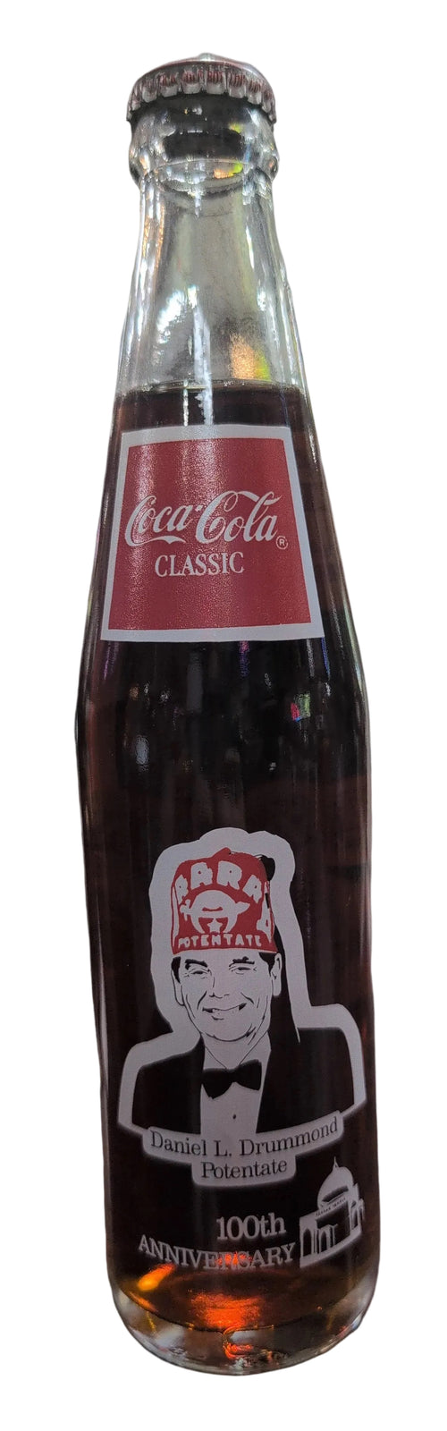 100th Anniversary Yaarab Temple Atlanta, Georgia Coca-Cola Coke Bottle