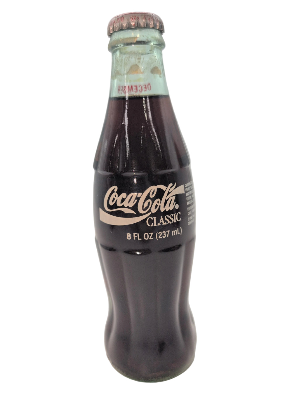 DECEMBER 1993 SEASONS GREETINGS COCA-COLA BOTTLE