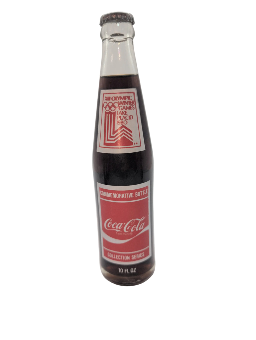 1980 WINTER OLYMPICS LAKE PLACID FIGURE SKATING COCA-COLA BOTTLE COKE
