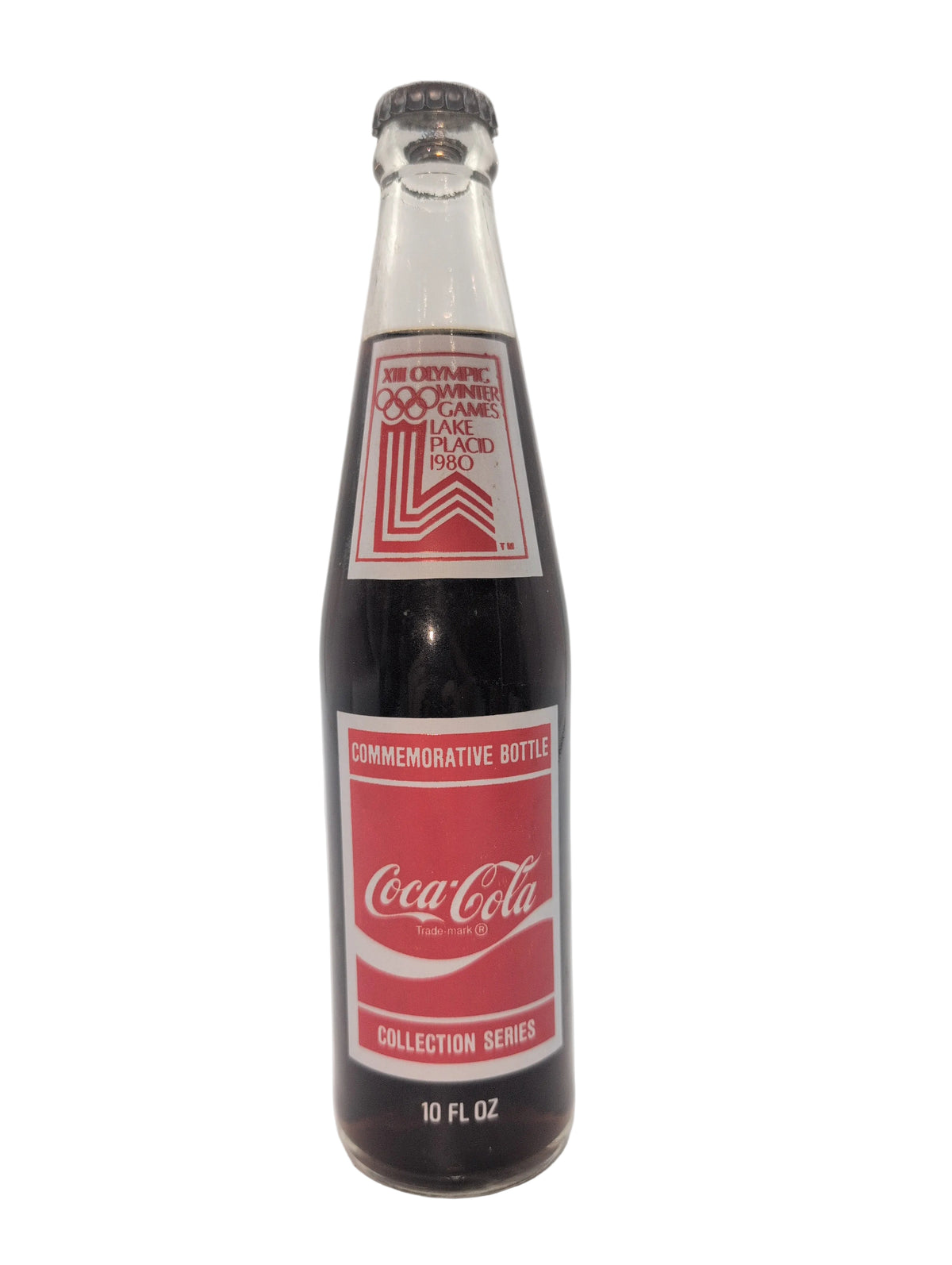 1980 WINTER OLYMPICS LAKE PLACID WOMEN’S SPEED SKATING COCA-COLA BOTTLE COKE