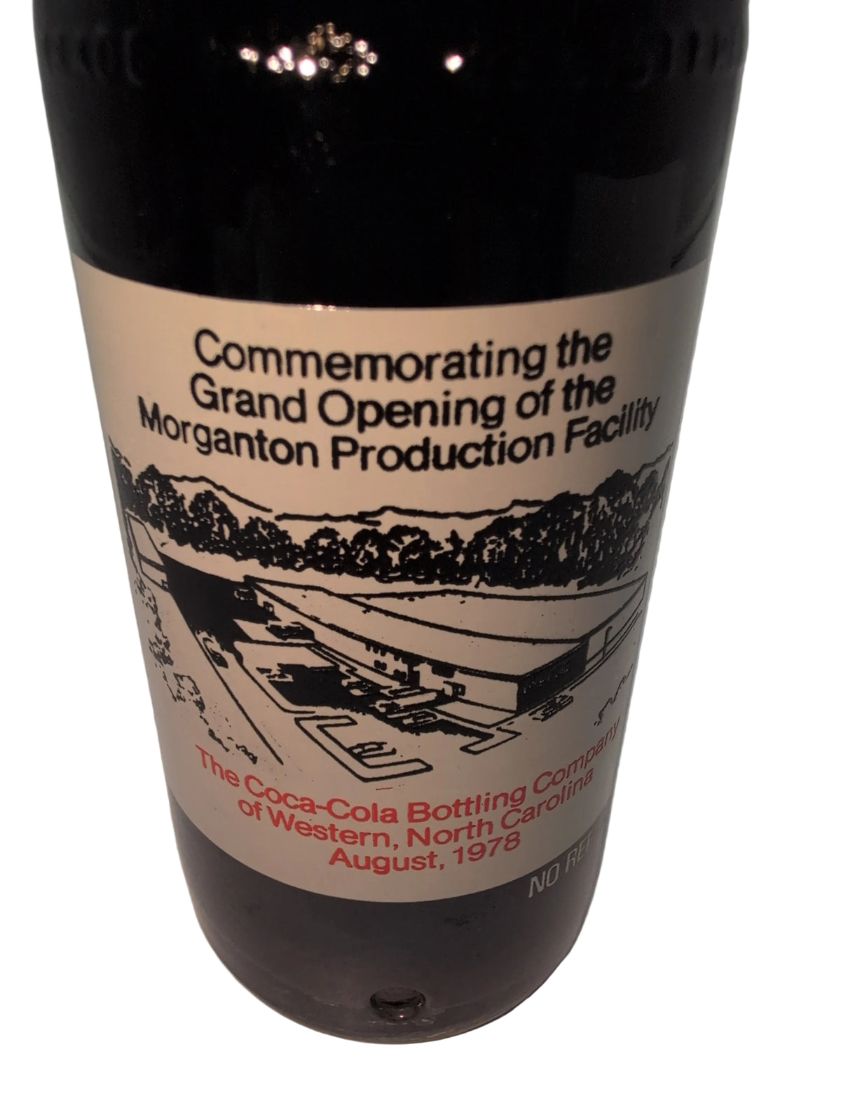 1978 GRAND OPENING WESTERN NORTH CAROLINA, MORGANTON PRODUCTION FACILITY COCA-COLA BOTTLE